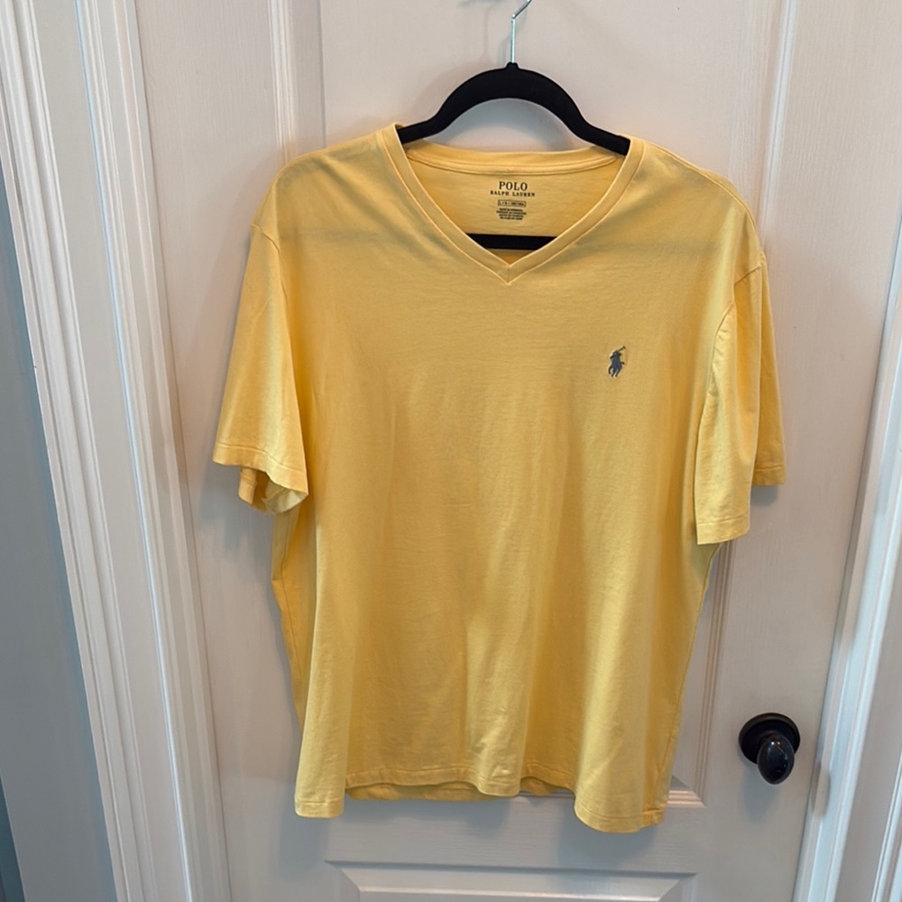 Polo by Ralph Lauren Yellow Short Sleeve Tee